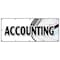 Signmission ACCOUNTING BANNER SIGN tax return preparation cpa refund accountant B-120 Accounting - alternate 1